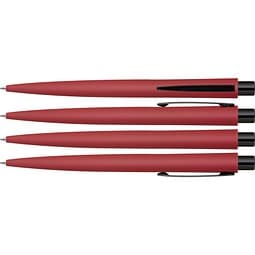 uma® LUMOS M GUM Druckkugelschreiber, rot