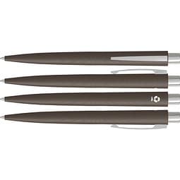 uma® LUMOS RECY Druckkugelschreiber, anthrazit