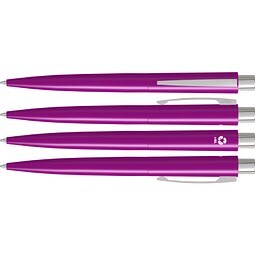 uma® LUMOS RECY Druckkugelschreiber, magenta