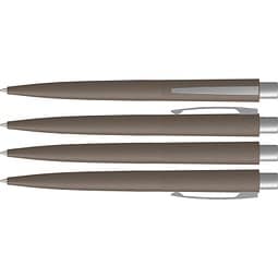 uma® LUMOS STONE Druckkugelschreiber, braun