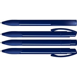 uma® OMEGA grip Druckkugelschreiber, blau