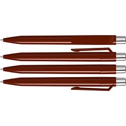 uma® ON TOP SI F Druckkugelschreiber, aubergine