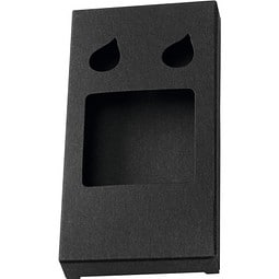 uma® PAPPFALTSCHACHTEL VERPACKUNG Etui, schwarz