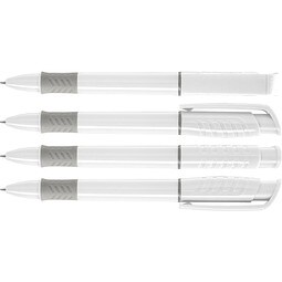 uma® PRIMA Druckkugelschreiber, grau