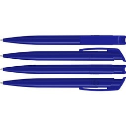 uma® RECYCLED PET PEN Druckkugelschreiber, dunkelblau