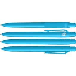 uma® RECYCLED PET PEN FUTURE F Druckkugelschreiber, cyan