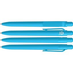uma® RECYCLED PET PEN FUTURE F GUM Druckkugelschreiber, cyan