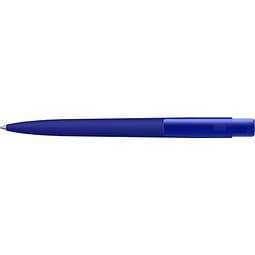 uma® RECYCLED PET PEN PRO K transparent GUM Druckkugelschreiber, dunkelblau