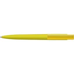 uma® RECYCLED PET PEN PRO K transparent GUM Druckkugelschreiber, gelb