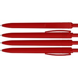 uma® RECYCLED PET PEN STEP F GUM Druckkugelschreiber, rot