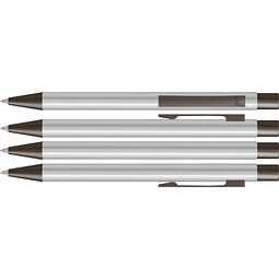 uma® STRAIGHT B Druckbleistift, silber