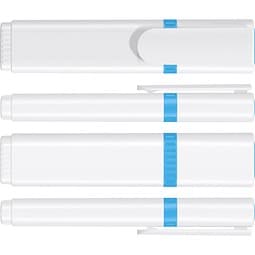uma® TEXTMARKER Textmarker, blau