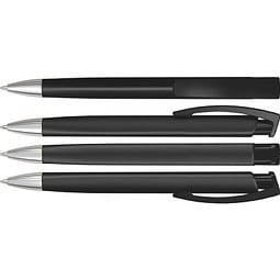 uma® TRINITY SI RECY Druckkugelschreiber, schwarz