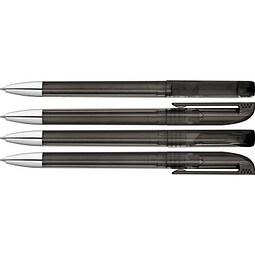 uma® UP transparent SI Drehkugelschreiber, anthrazit