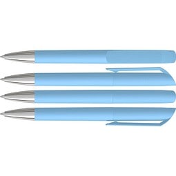 uma® VANE SI GUM Drehkugelschreiber, hellblau