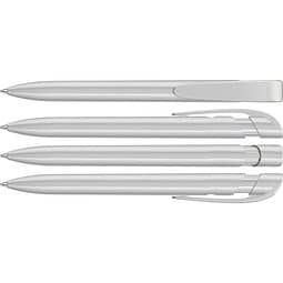 uma® YES LUX Druckkugelschreiber, silber