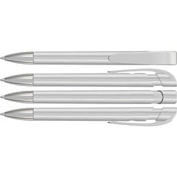uma® YES LUX SI Druckkugelschreiber, silber
