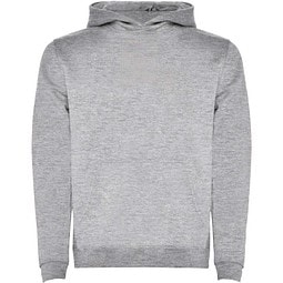 Urban 280 g/m² Kapuzenpullover für Kinder, heather grau, 11/12