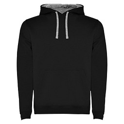 Urban Kapuzenpullover für Kinder, schwarz, 9/10