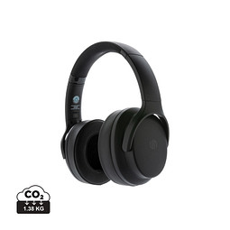 Urban Vitamin Palo Alto Kopfhörer aus RCS Kunststoff, schwarz