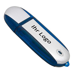 USB-Stick Aluline, 16 GB, blau