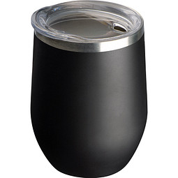 Vakuum-Edelstahl Trinkbecher 380ml, schwarz