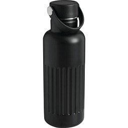 Vakuum-Isolierflasche WAVE TRAIL,schwarz
