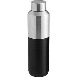 Vakuum-Trinkflasche STEECO, schwarz