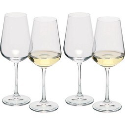 Vanilla Season® MORETON 4er Set Bohemia Crystal Weißweingläser
