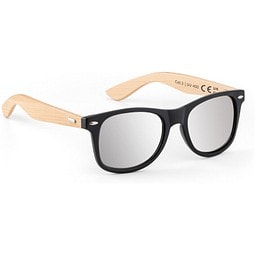 VARADERO. Sonnenbrille aus PP und Bambus, Schwarz