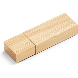 VENTER 16GB. 16 GB USB-Stick aus Bambus, Naturhell