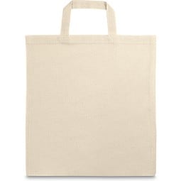 VICTORIA. Tragetasche aus 100% Baumwolle (100 g/m²), Naturhell