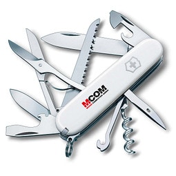 VICTORINOX Taschenmesser Huntsman, 15 Funktionen, weiß