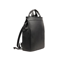 VINGA Bermond Rucksack aus RCS recyceltem PU, schwarz