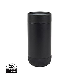 VINGA Erie 350ml Becher aus RCS rec. Stainless-Steel, schwarz, schwarz