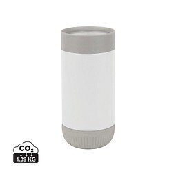 VINGA Erie 350ml Becher aus RCS rec. Stainless-Steel, weiß, grau