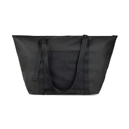 VINGA Livorno Wochenendtasche aus GRS recyceltem Polyester, schwarz