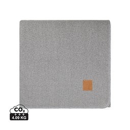 VINGA Moulton Decke aus GRS rPET, grau, granite grey