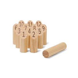 VINGA Muge Mini Zahlen-Spiel, braun