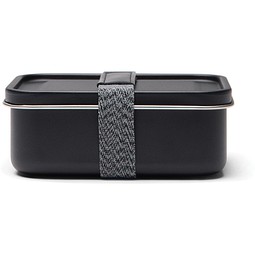 VINGA Parks Lunch-Box aus RCS Stainless-Steel, schwarz