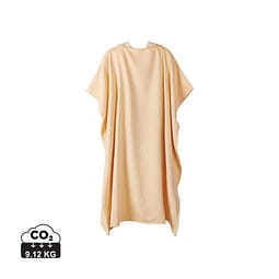 VINGA Tolo Hamam Frottee Strandponcho, gelb, off white