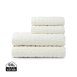 VINGA Verso Handtuch aus OCS Bio-Baumwolle, 4er-Set, neutral