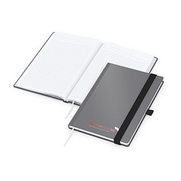 Geiger-Notes Vision-Book A5 Bestseller, inkl. Siebdruck, anthrazit