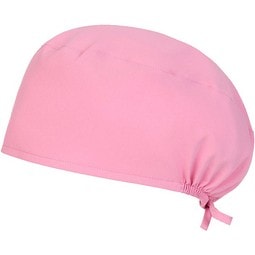 VL SAGA. Hygienemütze (140 g/m²), aus 100 % Mikrofaser, Rosa