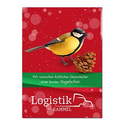 Vogelfutter-Tütchen, 2-seit. Druck