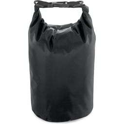 VOLGA. Wasserdichter Rucksack aus Plane, Schwarz