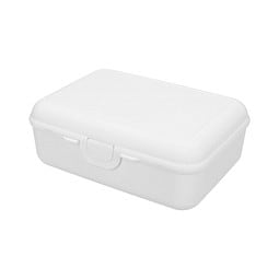 Vorratsdose School-Box deluxe, mit Trennschale, weiß