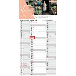 Geiger-Notes Wandplaner Spectrum 3 Bestseller, inkl. Druck, hellgrau