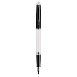 Waterman Hemisphere Color-Block Füllfederhalter mit Palladiumbeschichtung, weiss
