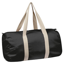 Weekender aus Canvas, schwarz